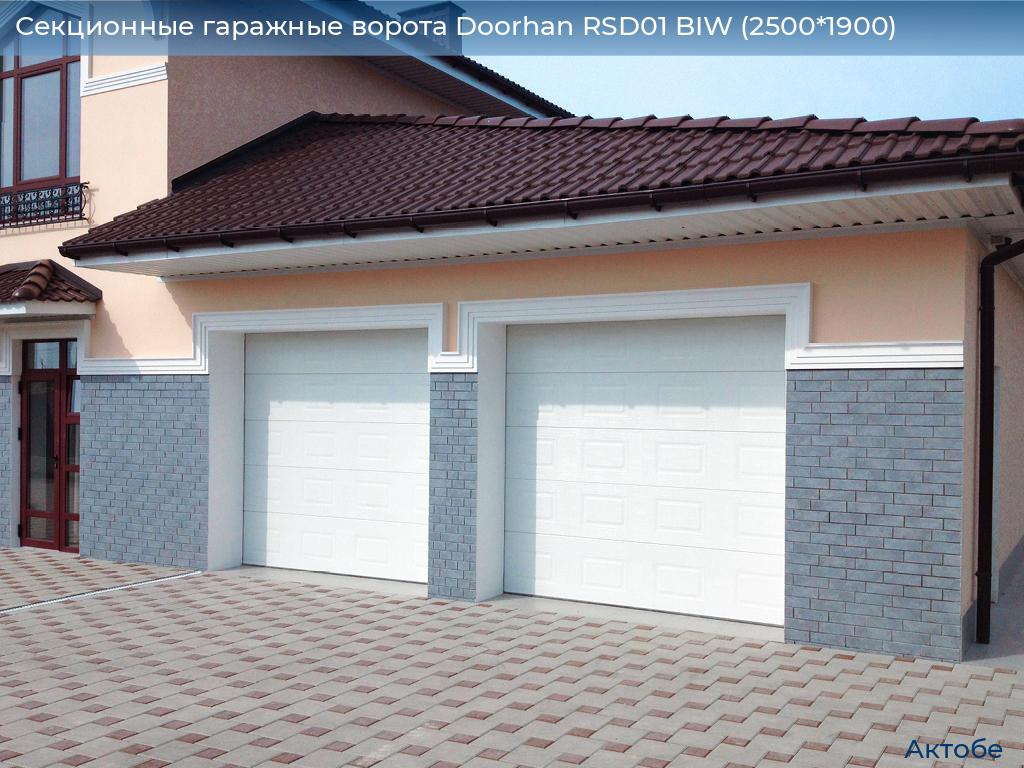 Секционные гаражные ворота Doorhan RSD01 BIW (2500*1900), aktyubinsk.doorhan.ru