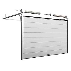Cекционные ворота 2500х2200 мм белые DoorHan RSD02